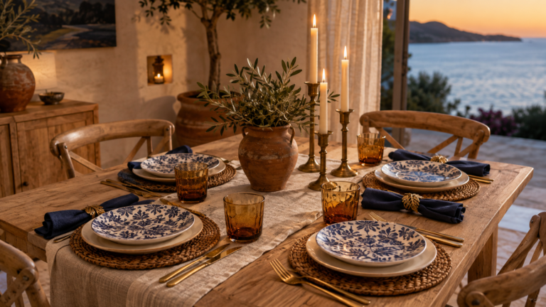 Shop the Look: 11 Mediterranean Thanksgiving Table Essentials