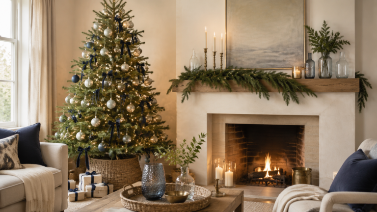 Coastal Christmas Decor Ideas That Feel Elegant, Not Beachy