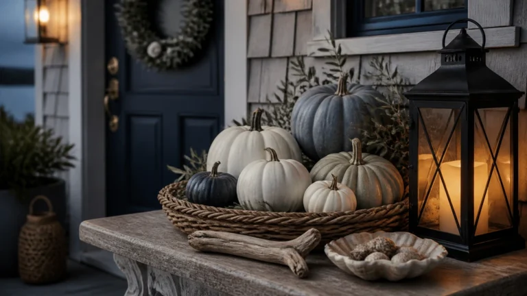Elegant Coastal Halloween Entryway Decor: 9 Moody Seaside Ideas
